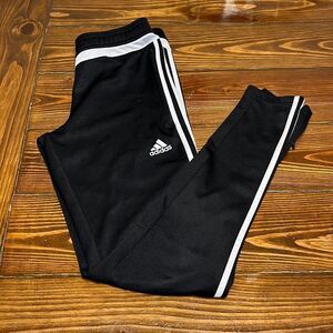 Adidas Ladies Size Small Black and White ⚽️ Pants